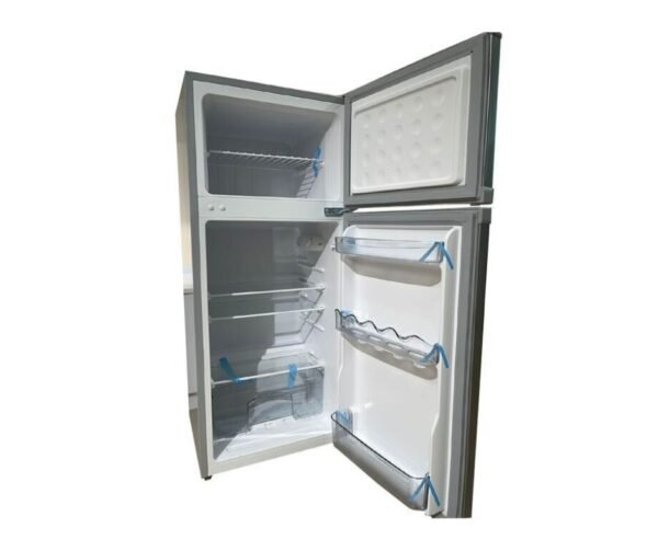 Vitron 128 Litre  Double Door Fridge - Silver - Image 2