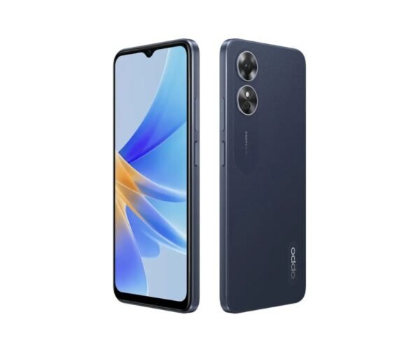 OPPO A17,RAM: 4GB Storage: 64GB Battery:5000 mAh Camera: 50MP + 2MP Selfie:5MP Display: 6.56 inch,Mediatek Helio P35 Connectivity:Dual sim,4G, Wi-Fi Android 12 - Image 2