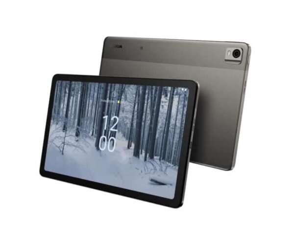 Nokia T21,RAM:4GB|128GB Battery: 8,200 mAh OS:Android 12 Main camera:8 MP Front camera:8 MP Display:10.4 inch(charcoal Grey)