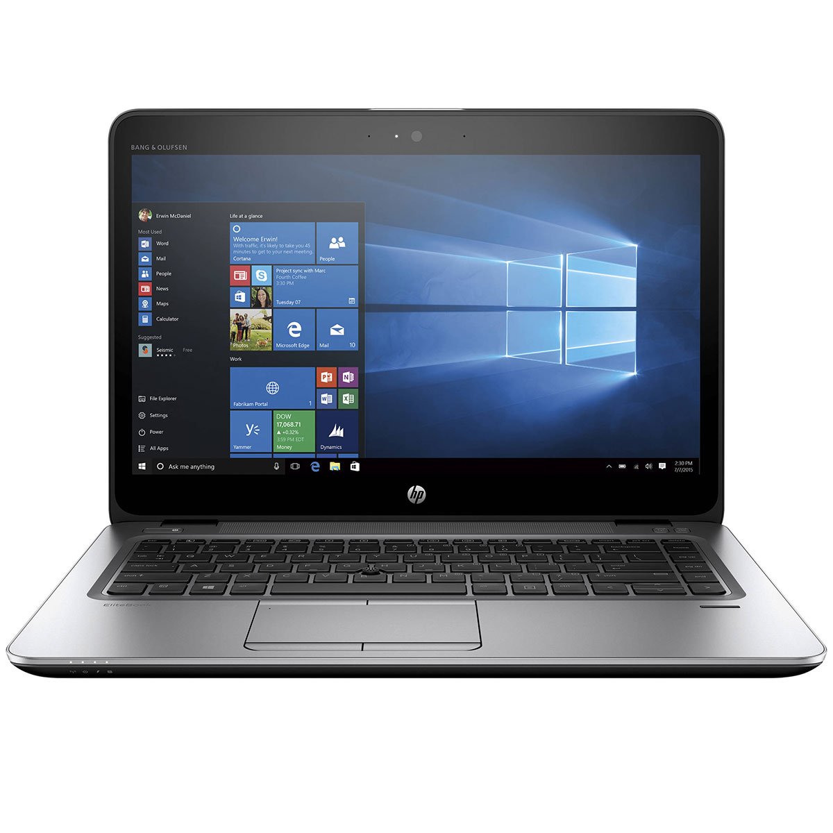 Hp Elitebook 840 G3 Intel Core I5 6th Gen 8GB RAM 256GB SSD 14 Inches FHD Display (REFURBISHED)(TOUCHSCREEN)