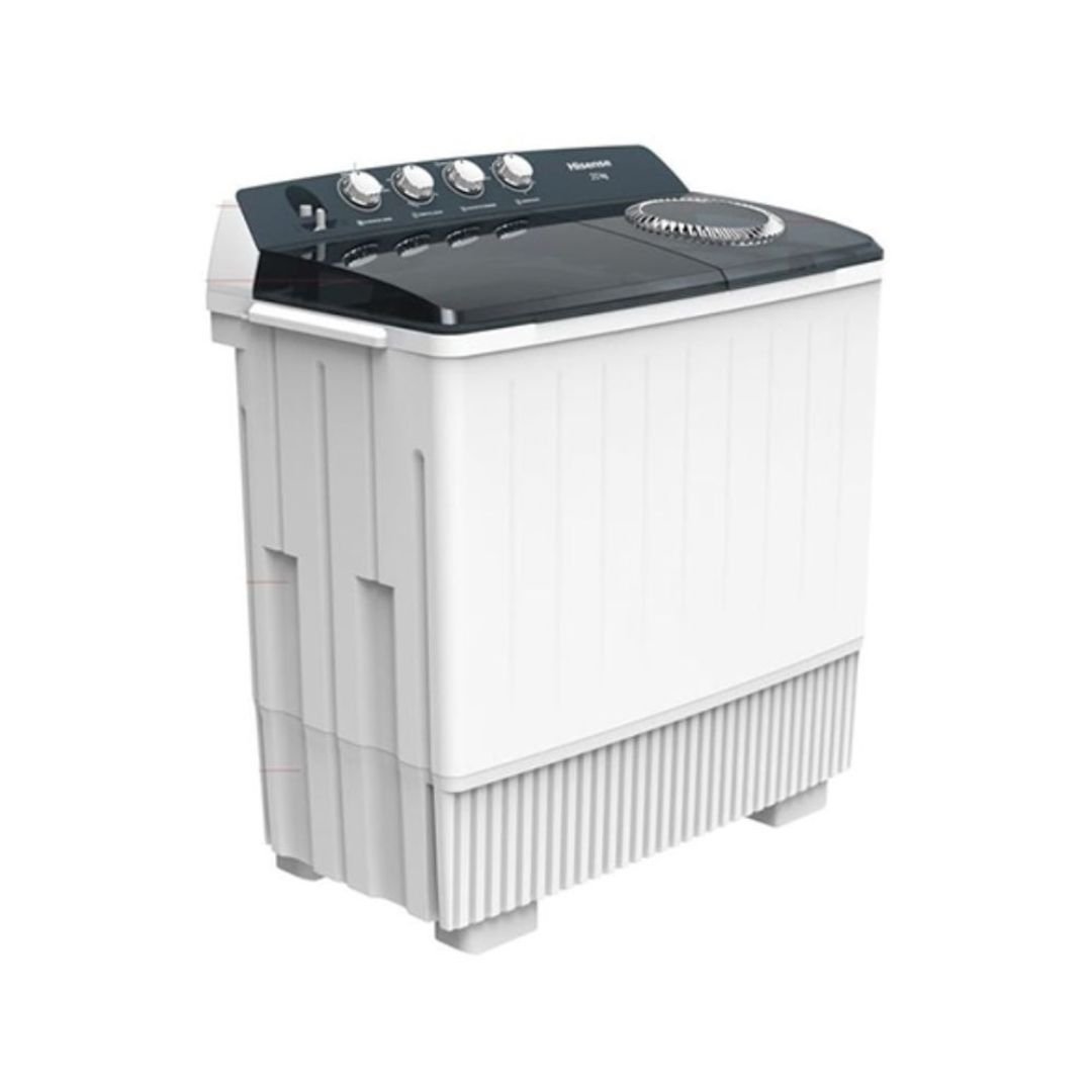 Hisense Washing Machine Twin tub 20kg white semi-Automatic - WSBE201