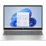 HP 15-fd0215dx, Intel Core i5 1334U, 16GB DDR4 3200, 512GB PCIe NVMe M.2 SSD, Windows 11 Home, 15.6" FHD Touch Screen, No ODD, Realtek Wi-Fi 6 (2x2) and Bluetooth 5.4 wireless card, HP True Vision 720p HD camera with temporal noise reduction and integrated dual array digital microphones, Dual Speakers, Full-size, soft gray keyboard with numeric keypad, Natural Silver, 1 Year Warranty from Seller, Ports: One USB Type-C 5Gbps signaling rate (supports data transfer only), Two USB Type-A 5Gbps signaling rate, One AC smart pin, One HDMI 1.4b, One headphone/microphone combo - C0CN6UA