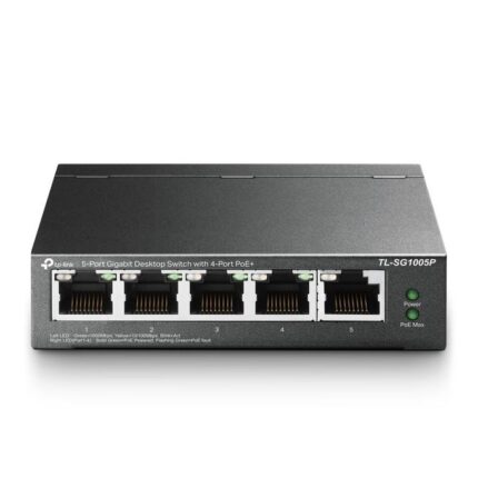 TP-Link 5-Port Gigabit Desktop Switch with 4-Port PoE - TL-SG1005P