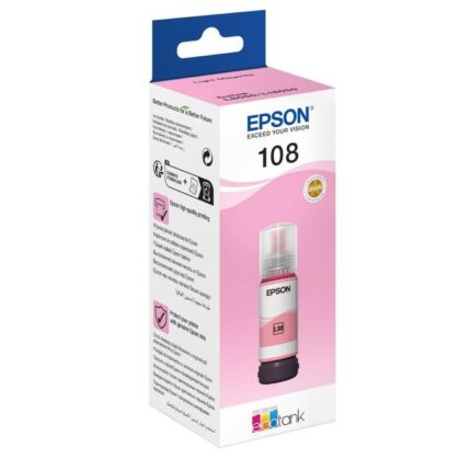 INK CART EPSON 108 Light Magenta for L18050, L8100 and L8050 - 70ml - C13T09C64A