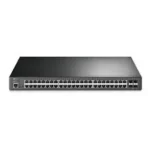 TP-Link Omada JetStream 48-Port Gigabit L2+ Managed Switch with 48-Port PoE+ and 4-Port 10GE SFP+ - TL-SG3452XP