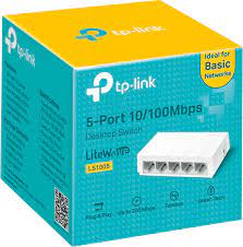 TP-Link 5-Port 10/100Mbps Desktop Network Switch - TL-LS1005