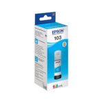 INK CART EPSON  103 Cyan forL1110, L3110, L3111, L3116, L3150, L3151, L3156, L3160, L5190 – 65ml - C13T00S24A