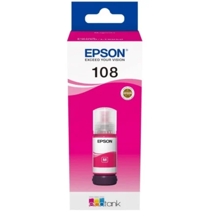 INK CART EPSON 108 Magenta for L18050, L8100 and L8050 - 70ml - C13T09C34A