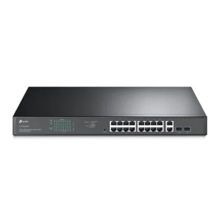 TP-Link JetStream 18-Port Gigabit Smart Switch with 16-Port PoE+ - TL-SG2218P