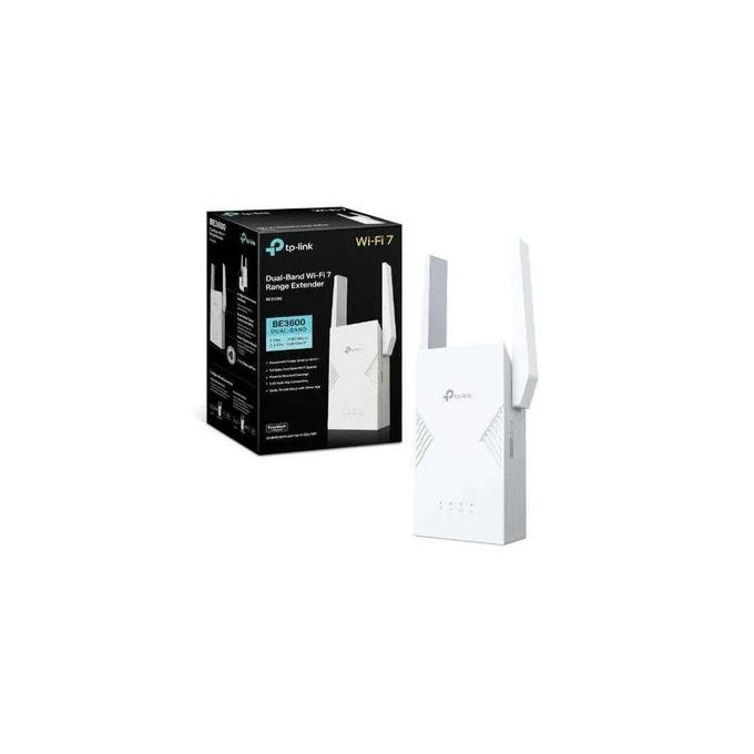 TP-Link BE3600 Dual-Band Wi-Fi 7 Range Extender - TL-RE225BE TP-Link BE3600 Dual-Band Wi-Fi 7 Range Extender - TL-RE225BE