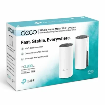 TP-Link Deco M4 AC1200 Whole Home Mesh Wi-Fi System (2 Pack) - TL-DECO M2