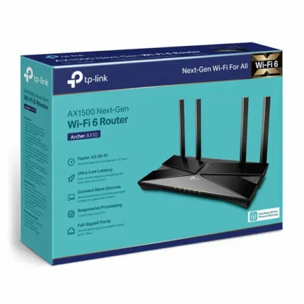 TP-Link AX1500 Wireless OFDMA and MU-MIMO Wi-Fi 6 Router - TL-ARCHER AX10